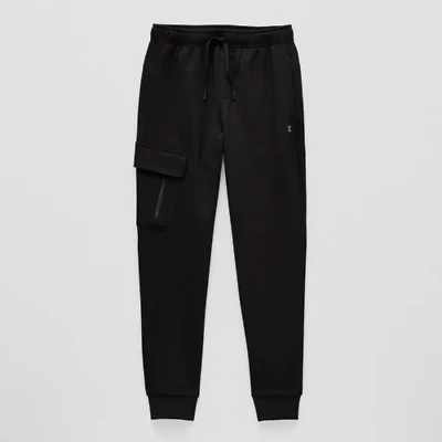 Xersion Double-Knit Little & Big Kid Boys Cuffed Mid Rise Regular Fit Jogger Pant