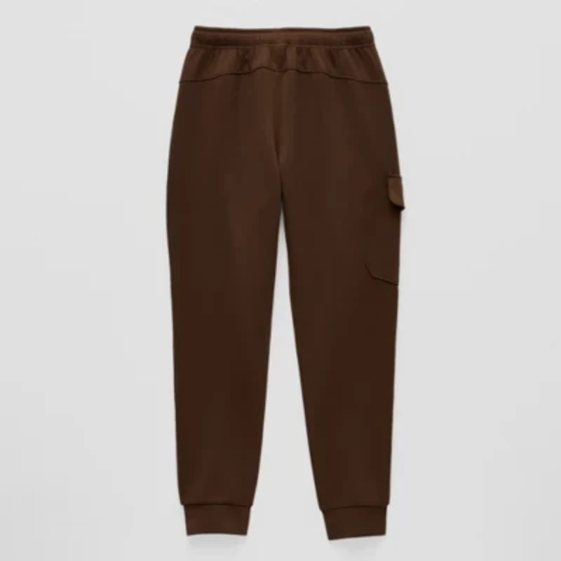 Xersion Double-Knit Little & Big Kid Boys Cuffed Mid Rise Regular Fit Jogger Pant