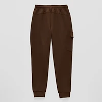 Xersion Double-Knit Little & Big Kid Boys Cuffed Mid Rise Regular Fit Jogger Pant