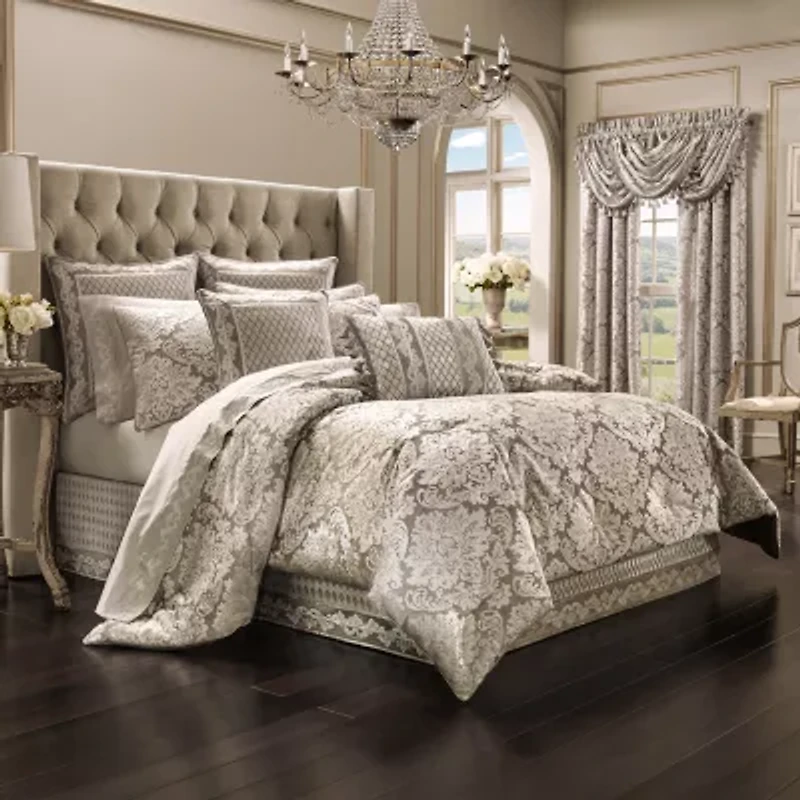 Queen Street Blair 4-pc. Jacquard Comforter Set