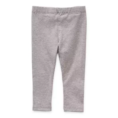 Okie Dokie Baby Girls Knit Full Length Leggings