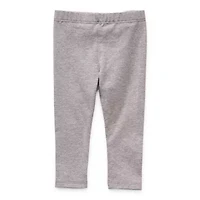 Okie Dokie Baby Girls Knit Full Length Leggings