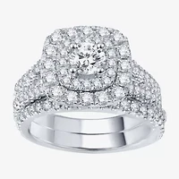 Modern Bride® Signature 2 CT.T.W. Certified natural Diamond Bridal Set
