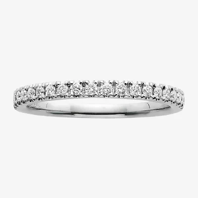 Modern Bride® Signature 1/4 CT. T. W. Diamond 14K White Gold Wedding Band