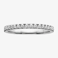 Modern Bride® Signature 1/4 CT. T. W. Diamond 14K White Gold Wedding Band