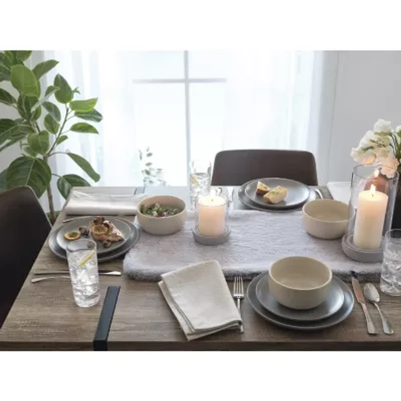 Loom + Forge Ren 4-pc. Stoneware Salad Plate