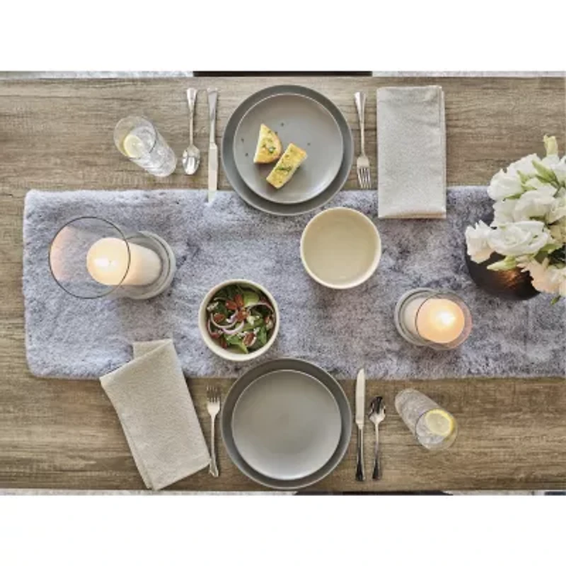 Loom + Forge Ren 4-pc. Stoneware Salad Plate