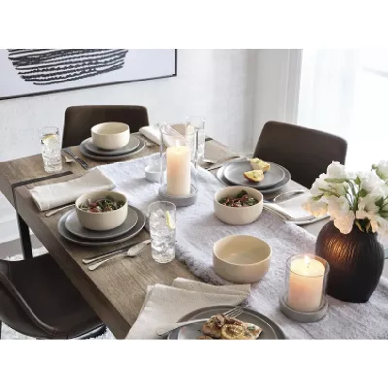 Loom + Forge Ren 4-pc. Stoneware Salad Plate