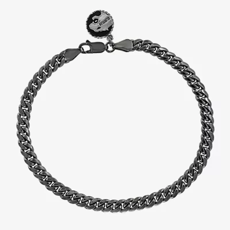 Effy Final Call Mens Sterling Silver 8 1/2 Inch Chain Bracelet
