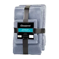 Beautyrest Plume 100% Cotton Feather Touch Antimicrobial Treated 6-pc Towel Set