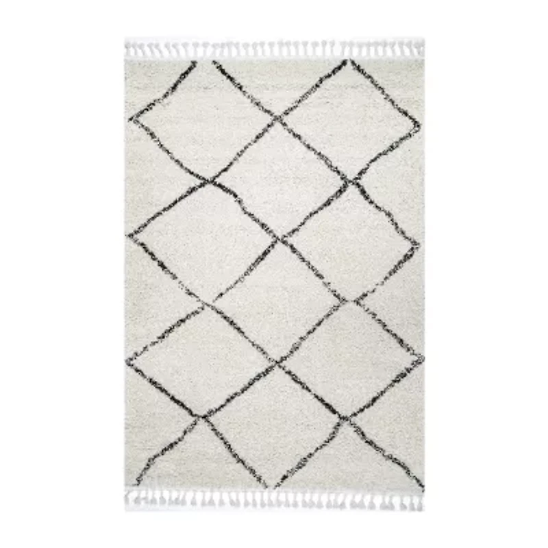 Nuloom Jessie Geometric Indoor Rectangular Accent Rug