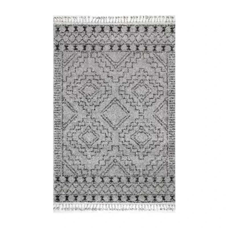 Nuloom Vasiliki Geometric Indoor Rectangular Accent Rug
