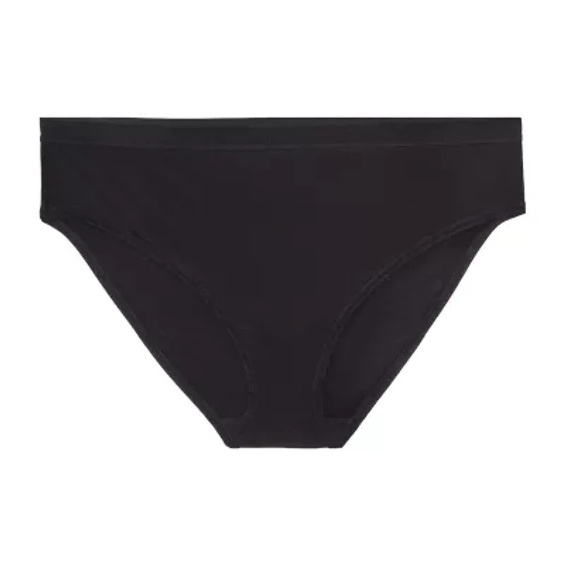 Curvy Couture Silky Smooth High Cut Brief Panty - 1364