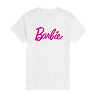 Mens Short Sleeve Barbie Graphic T-Shirt