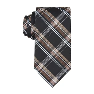 Stafford Premium University Plaid Tie