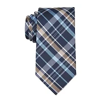 Stafford Premium Pacific Plaid Tie