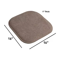 Sweet Home Collection Alexis Memory Foam Dining Cushion