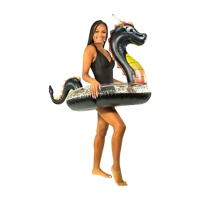 PoolCandy Glitter Sea Dragon - 40IN Pool Tube