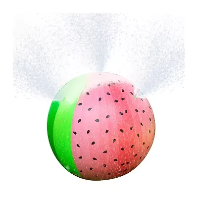 PoolCandy Giant Watermelon Beach Ball Sprinkler