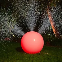 PoolCandy Illuminated Color Changing Beach Ball Sprinkler