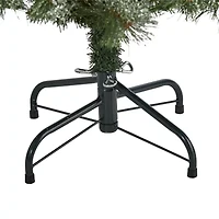 Nearly Natural Snowed Mountain Faux 4 Foot Pine Christmas Tree