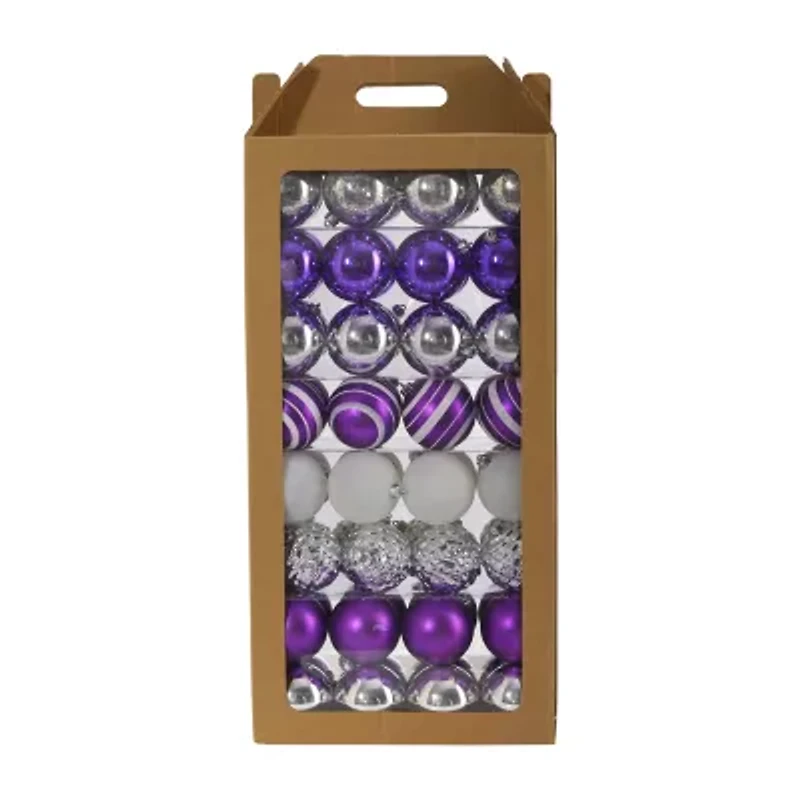 Nearly Natural Shatterproof Tree Set 64-Pc Christmas Ornament