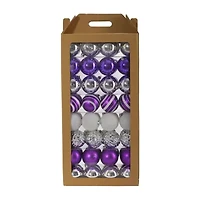 Nearly Natural Shatterproof Tree Set 64-Pc Christmas Ornament