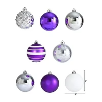 Nearly Natural Shatterproof Tree Set 64-Pc Christmas Ornament