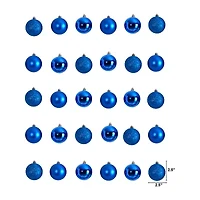 Nearly Natural 2.5in. Shatterproof Set 30-pc. Christmas Ornament