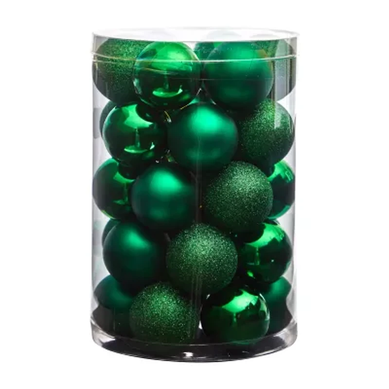 Nearly Natural 2.5" Shatterproof Set 30-pc. Christmas Ornament