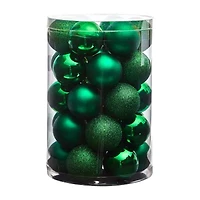 Nearly Natural 2.5" Shatterproof Set 30-pc. Christmas Ornament