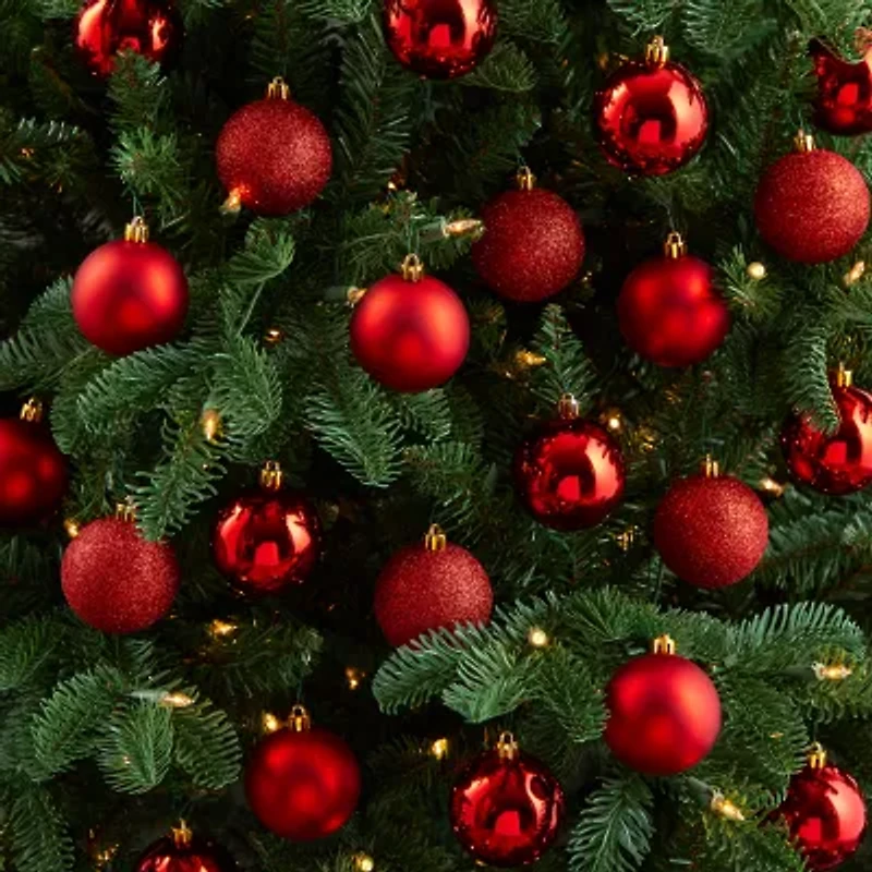 Nearly Natural Holiday 2.5in. Shatterproof 30-pc. Christmas Ornament