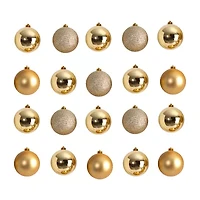 Nearly Natural 3in Shatterproof Set 20-pc. Christmas Ornament
