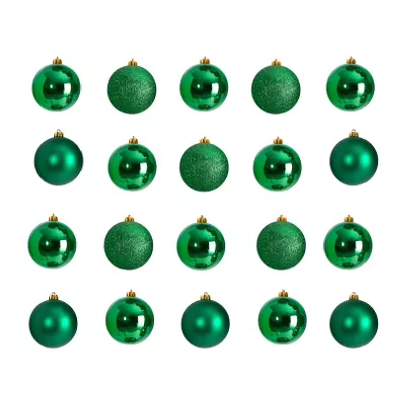 Nearly Natural 3" Shatterproof Set 20-pc. Christmas Ornament