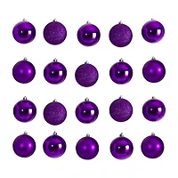 Nearly Natural Count 3in Shatterproof 20-pc. Christmas Ornament