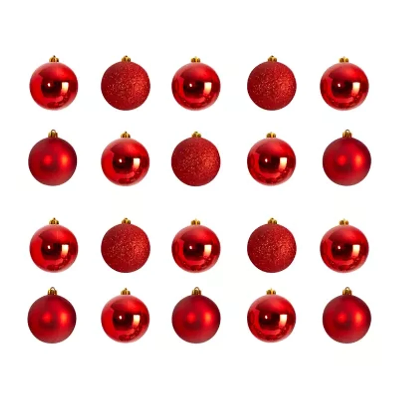 Nearly Natural Holiday 3" Shatterproof Set 20-pc. Christmas Ornament