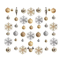 Nearly Natural Set Count -pc. Christmas Ornament