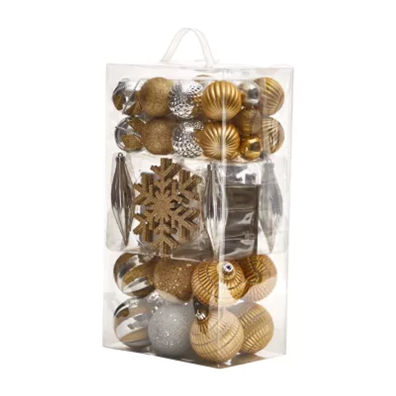 Nearly Natural Set Count -pc. Christmas Ornament