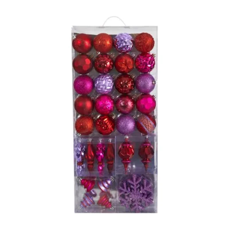 Nearly Natural Set Count -pc. Christmas Ornament