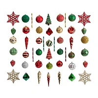 Nearly Natural Set Count Christmas Ornament