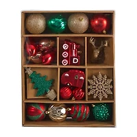 Nearly Natural Set Count 25-pc. Christmas Ornament