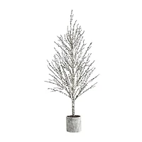 Nearly Natural Faux Twig 4 Foot Christmas Tree