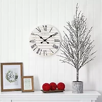 Nearly Natural Faux Twig 4 Foot Christmas Tree