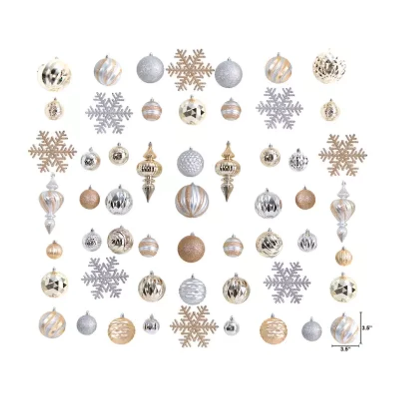 Nearly Natural Set Count 81-pc. Christmas Ornament