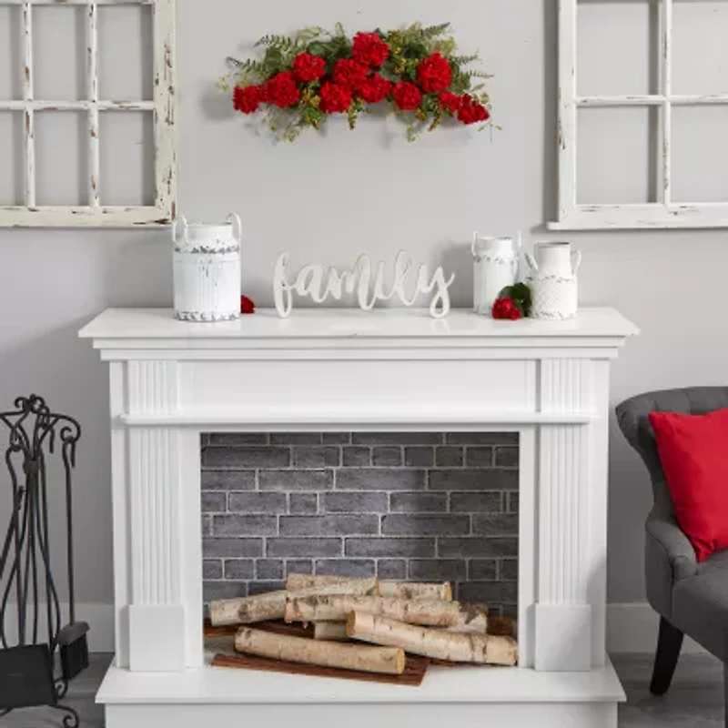 Nearly Natural Wreath Swag