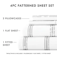 Casual Comfort™ Premium Ultra Soft Microfiber Pattern Sheet Sets