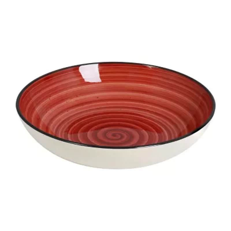 Elama 24-pc. Stoneware Dinnerware Set