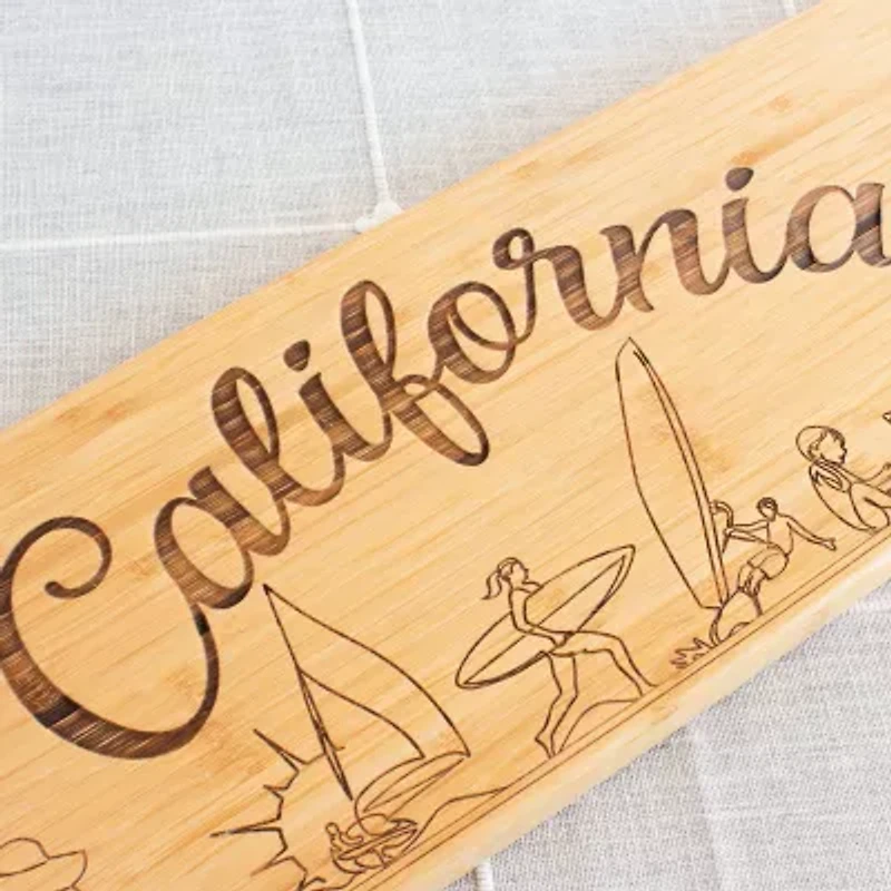 Totally Bamboo State Cutting and Charcuterie Board