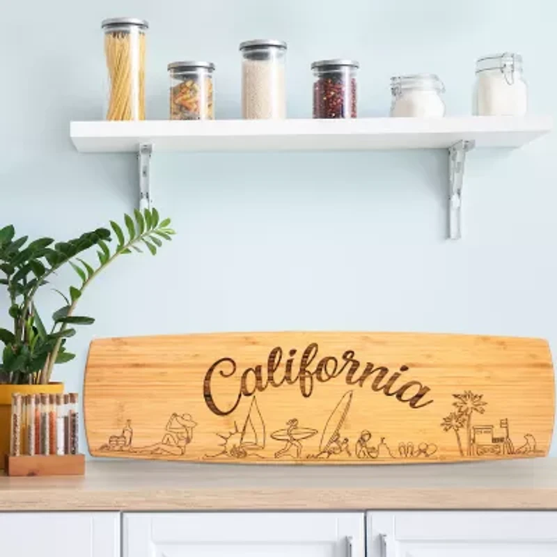 Totally Bamboo State Cutting and Charcuterie Board