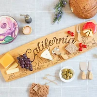 Totally Bamboo State Cutting and Charcuterie Board